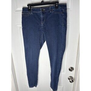 Michael Kors Jeans Women's Size 10 Blue Denim Pockets Zip Fly Stretch